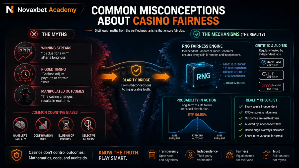 Common Misconceptions About Casino Fairness