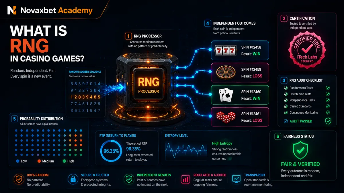Wat Is RNG in Casinospellen?