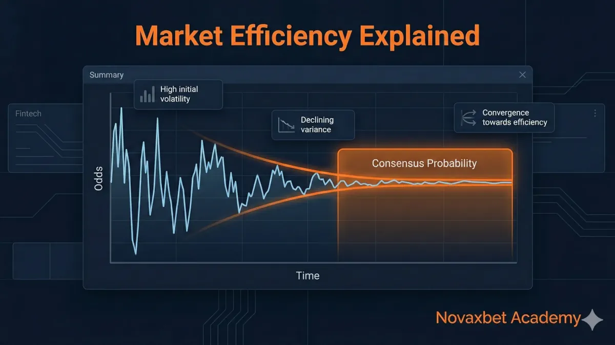 Market Efficiency Explained in Betting Exchanges