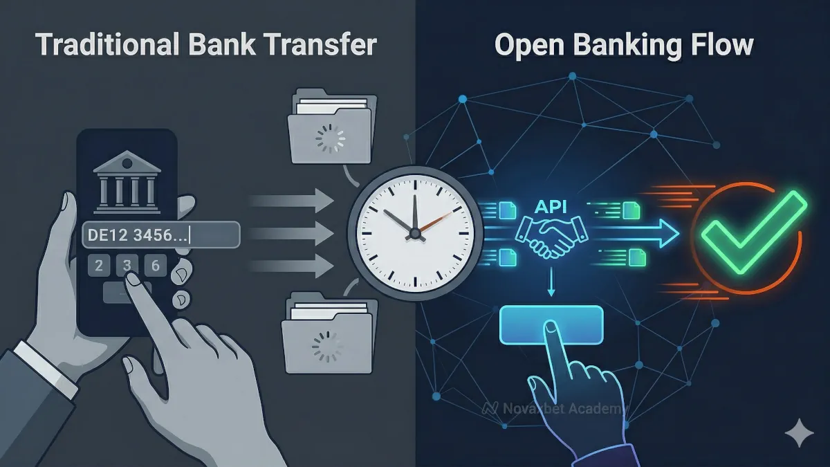 Open Banking vs virements bancaires traditionnels